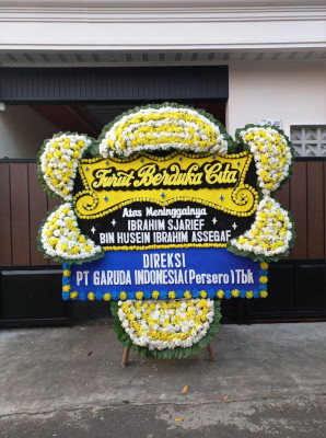 Papan Bunga Duka di Sinak